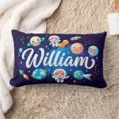 Space Galaxy William oreiller à lancer personnalis (Couverture)