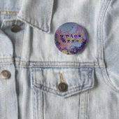Space Geek Badge Ronde Button 5,7 Cm (In situ)