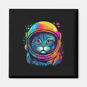 Space Gifts Kat Mam Kat Pap Mannen Vrouwen Kinder Magneet