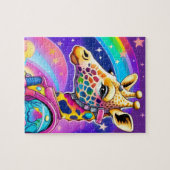 Space Giraffe Puzzel (Horizontaal)