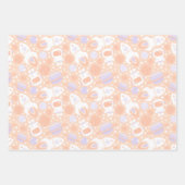 Space Girls Anniversaire Fête Papier d'enveloppeme (Devant)