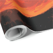 Space Graveyard Skull Halloween Galaxy of Horrors Cadeaupapier (Rol Hoek)