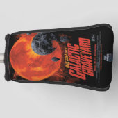 Space Graveyard Skull Halloween Galaxy of Horrors Golfheadcover (Voorkant)