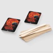 Space Graveyard Skull Halloween Galaxy of Horrors Handwaaier (Niet-gemonteerd)