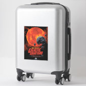 Space Graveyard Skull Halloween Galaxy of Horrors Sticker (Koffer)