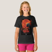 Space Graveyard Skull Halloween Galaxy of Horrors T-shirt (Voorkant volledig)