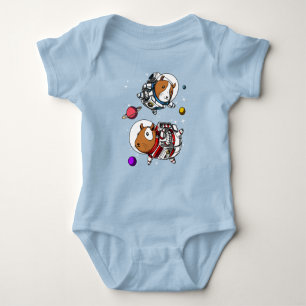 Space Guinee Varkens Astronauts Cosmic Cavy Pet Romper