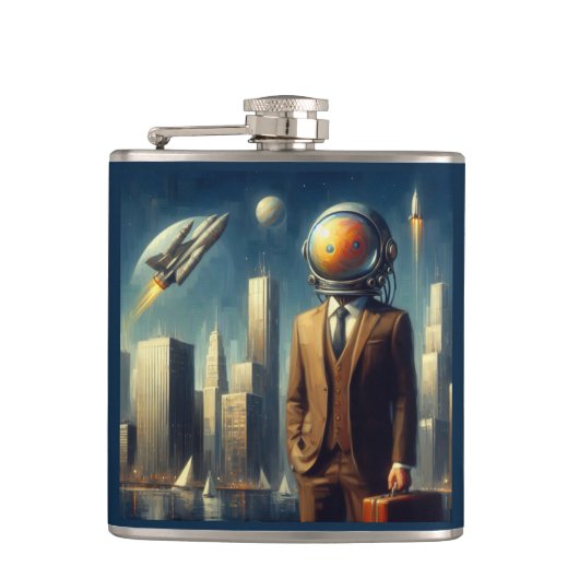 Space Heupfles (Voorkant)