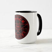Space Hipsters 66,666 member coffee mug (Devant droit)