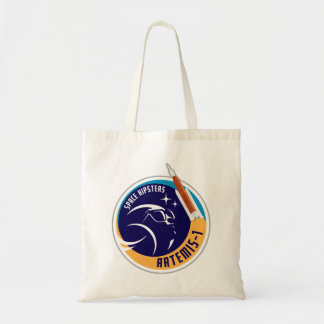 Space Hipsters® Artemis-1 Logo Canvas tas