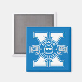 Space Hipsters® X Logo 2" Magnet (Recto/Verso)