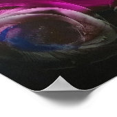 Space II - Award Winning Hand Painted Abstract Poster (Hoek)