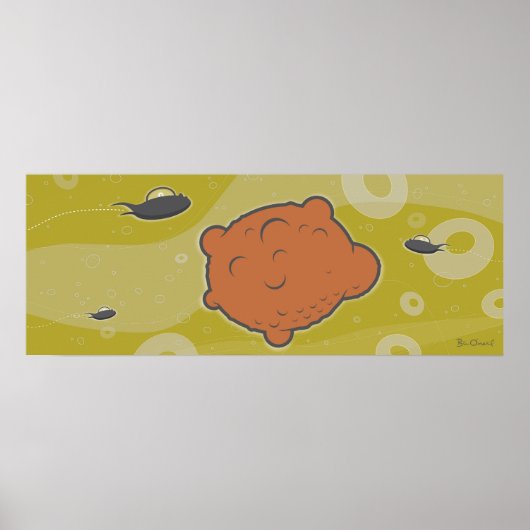 Space Invader Poster (Voorkant)