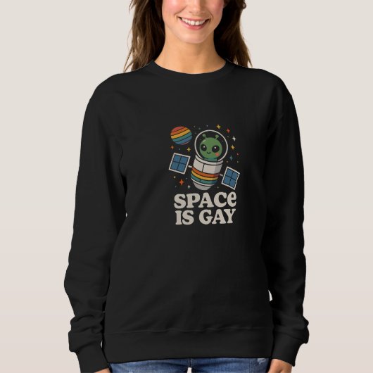 Space is gay trui (Voorkant)