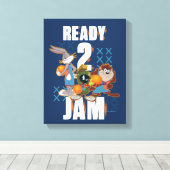 SPACE JAM: A NEW LEGACY™ | Klaar om te Jammen Canvas Afdruk (Insitu (Houten vloer))