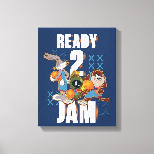 SPACE JAM: A NEW LEGACY™ | Klaar om te Jammen Canvas Afdruk (Voorkant)