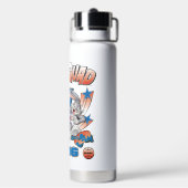 SPACE JAM™ BUGS BUNNY™ #1 Basketbal Grafisch Waterfles (Achterkant)
