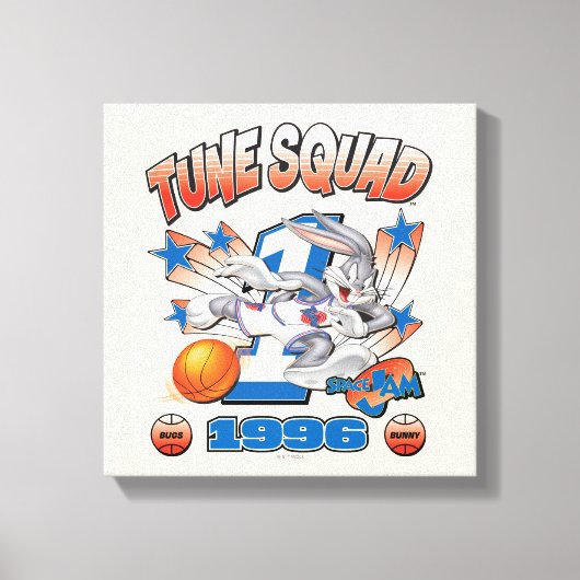 SPACE JAM™ BUGS BUNNY™ #1 Basketball Graphic Canvas Afdruk (Voorkant)
