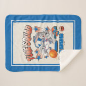 SPACE JAM™ BUGS BUNNY™ #1 Basketball Graphic Sherpa Deken (Voorkant (horizontaal))