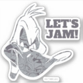 SPACE JAM: EEN NIEUWE LEGACY™ | DAFFY DUCK™ MOD Pa Sticker (Voorkant)