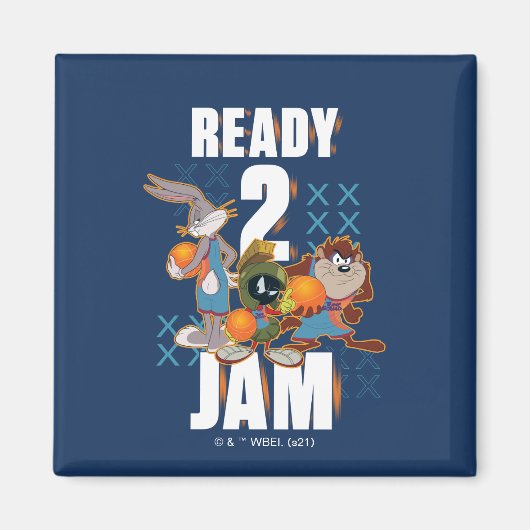 SPACE JAM: EEN NIEUWE LEGACY™ | Klaar 2 jam Magneet (Voorkant)
