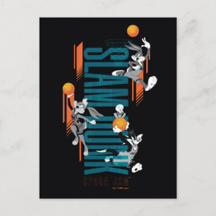 SPACE JAM: EEN NIEUWE LEGACY™ Slam Dunk Briefkaart