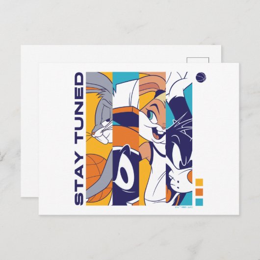 SPACE JAM: EEN NIEUWE LEGACY™ | TUNE SQUAD™: Blijf Briefkaart (Voorkant / Achterkant)