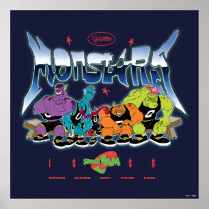 SPACE JAM™ Monstars 1996 Grafisch Poster