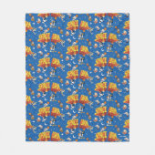 SPACE JAM™ TUNE SQUAD™ Outter Space Pattern Fleece Deken (Voorkant)