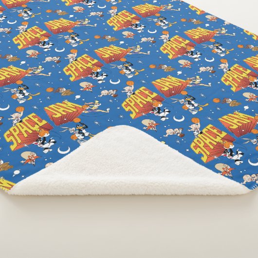 SPACE JAM™ TUNE SQUAD™ Outter Space Pattern Sherpa Deken (3/4)