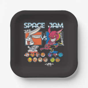 SPACE JAM™ TUNE SQUAD™ VS Monstars Roster Grafisch Papieren Bordje