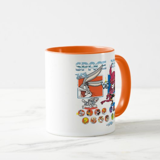 SPACE JAM™ TUNE SQUAD™ VS Monstars Roster Graphic Mok (Voorkant rechts)