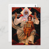 Space Jesus Briefkaart (Voorkant / Achterkant)