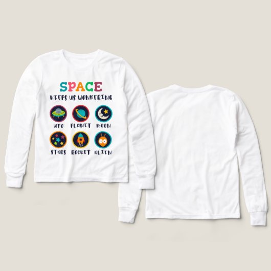 Space keeps us wondering (Voorkant /achterkant)