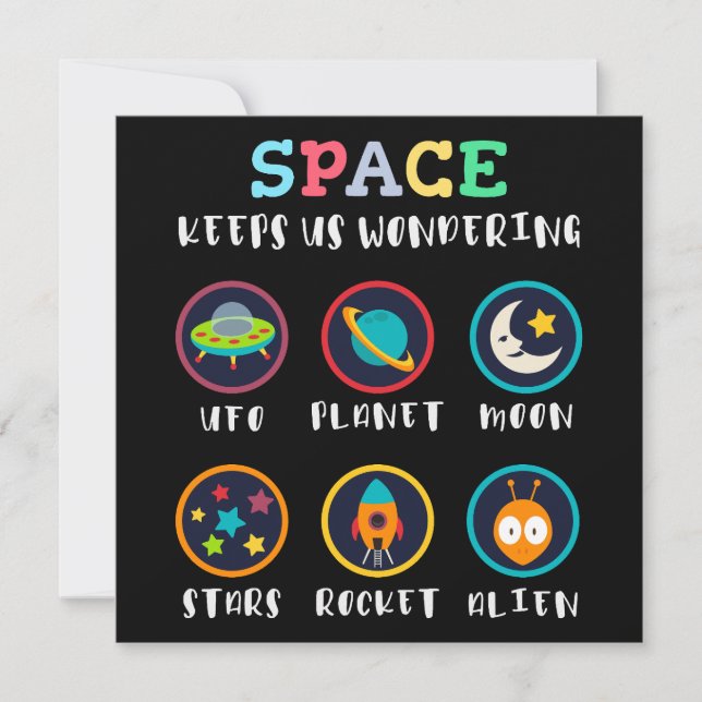 Space keeps us wondering (Voorkant)