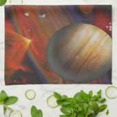 Space Kitchen Towel Theedoek (Gevouwen)