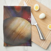 Space Kitchen Towel Theedoek (Quarter Fold)
