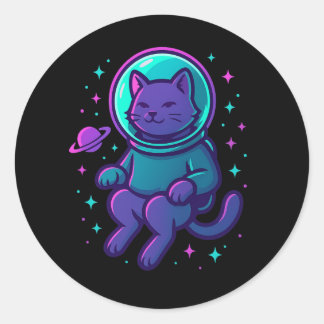 Space Kitty 2099 – Astronaut Kat Sticker