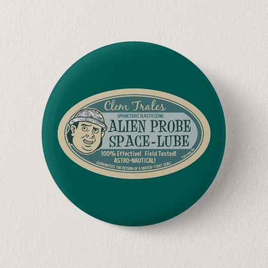 Space Lube Ronde Button 5,7 Cm (Voorkant)