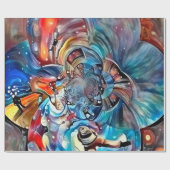 Space Magic Cadeaupapier (Vlak)