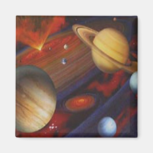 Space Magnet Magneet (Voorkant)