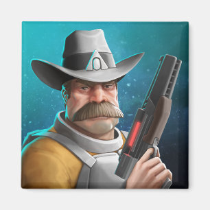 Space Marshals Magnet Magneet