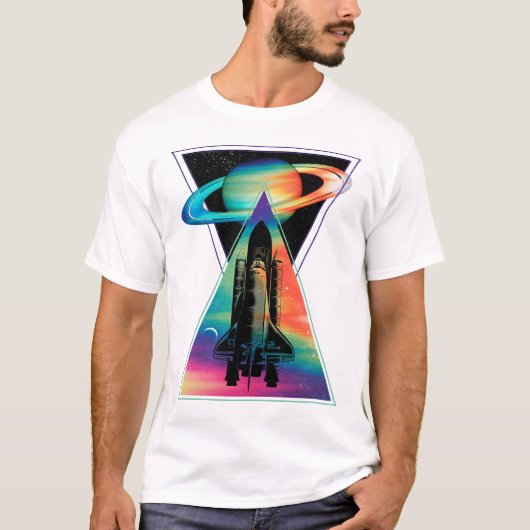 Space mission t-shirt (Voorkant)