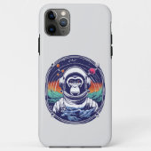Space Monkey Astronaut Case-Mate iPhone Case (Achterkant)