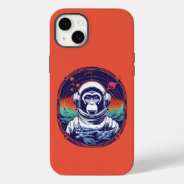 Space Monkey Astronaut Case-Mate iPhone 14 Plus Hoesje