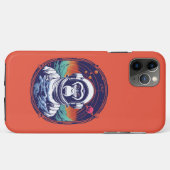 Space Monkey Astronaut Case-Mate iPhone Case (Achterkant (horizontaal))
