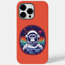 Space Monkey Astronaut Case-Mate iPhone 14 Pro Max Hoesje