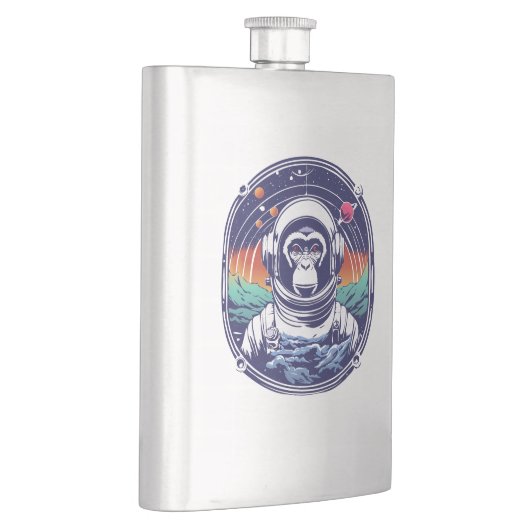 Space Monkey Astronaut Flacon (Rechts)