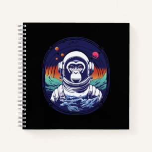 Space Monkey Astronaut Notitieboek