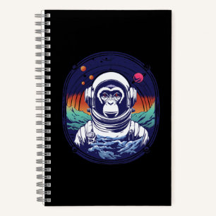 Space Monkey Astronaut Notitieboek